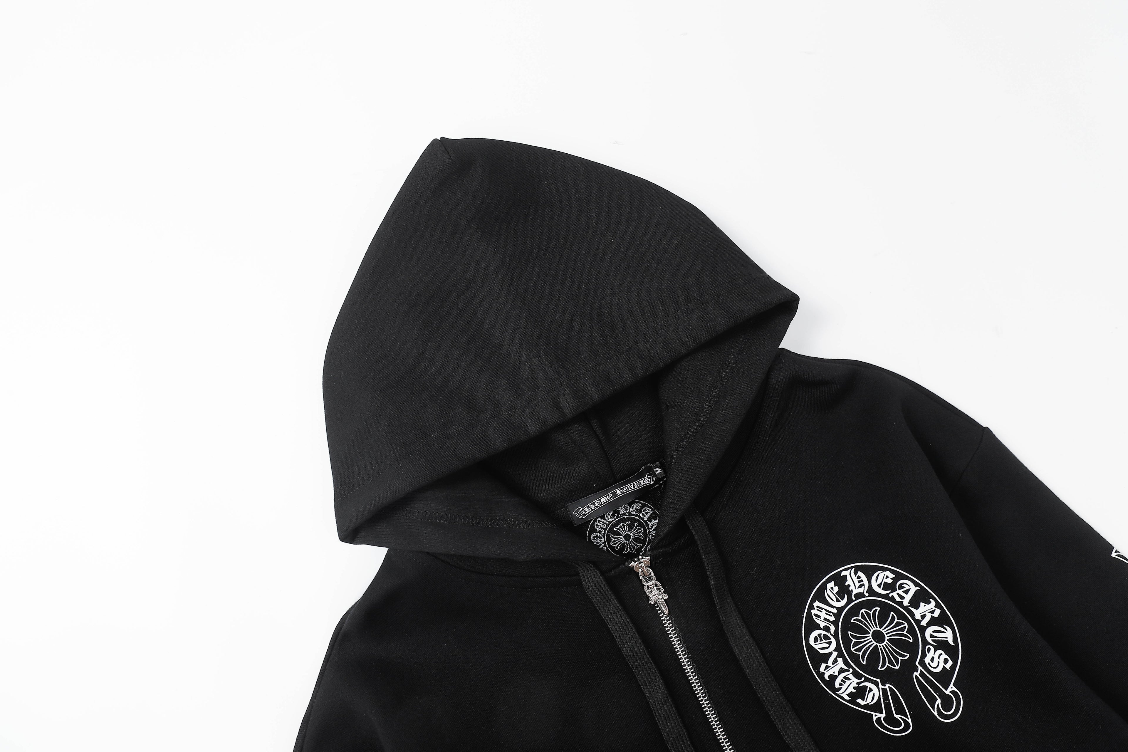 Chrome Hearts New Zip Up Hoodie -8515