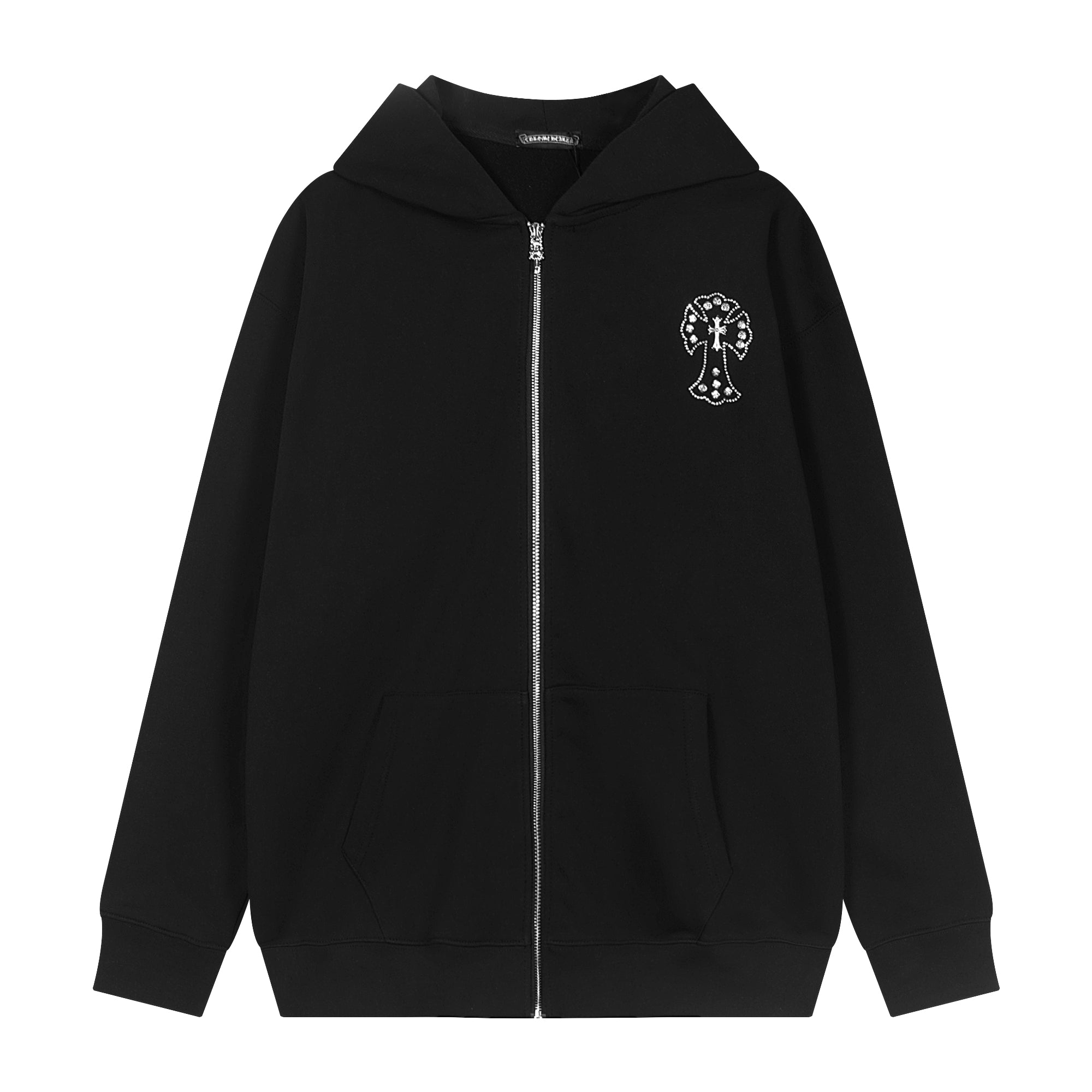 Chrome Hearts New Zip Up Hoodie -TQ02
